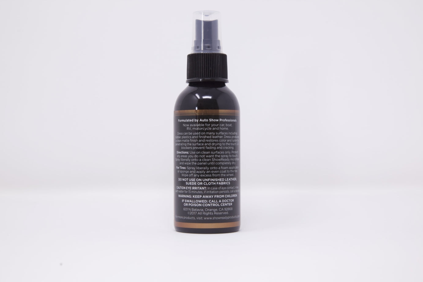 Dress (All Purpose Dressing & UV Protectant) Tan Color - Vanilla Scent
